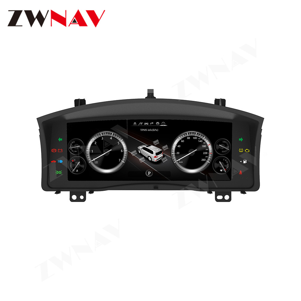 Группа 2007-2015 цифров автомобиля Lexus LX570 приборная панель Speedmeter 1920*720 LCD 12,3 дюймов