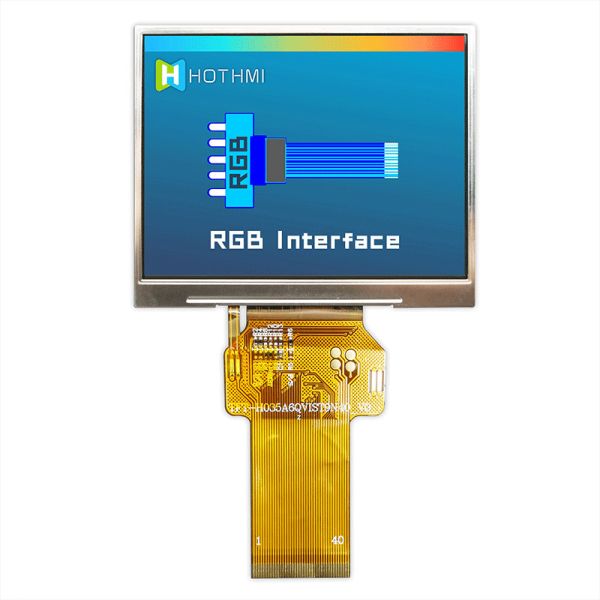 Модули дисплея солнечного света читаемые TFT LCD интерфейс TFT-H035A6QVIST9N40 RGB 3,5 дюймов