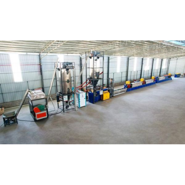 PET Strap Making Machine 100% Recycled Bottle Flakes Material
