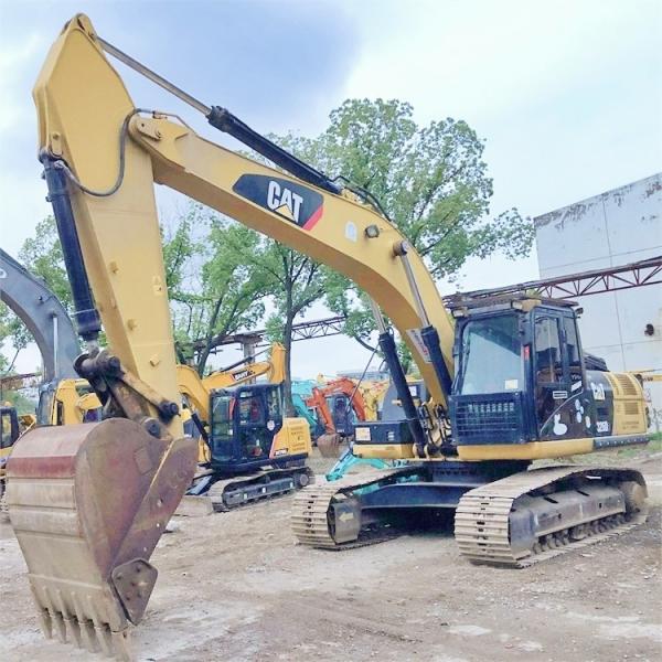 Second Hand CAT326D Excavator with mild Steel Design and Original Hydraulic Valve