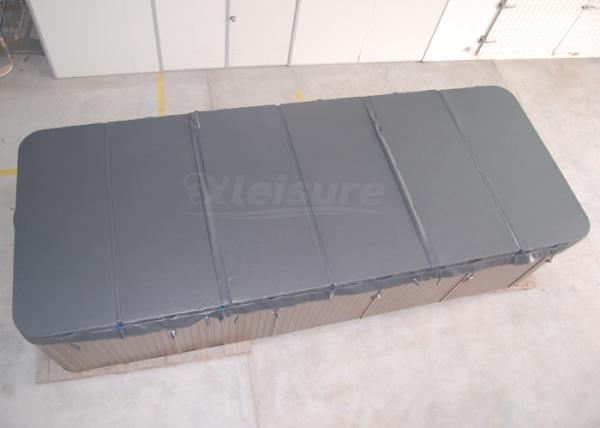 Custom Made Insulated Swim Spa Covers ，Jacuzzi Hot Tub Covers For Outdoor Pool