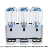 distributeur froid commercial argenté Juice Cooler de la boisson 18L