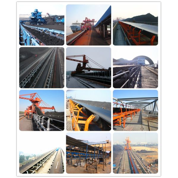 Portable Belt Conveying Equipment Space Saving High Transportation Capacity