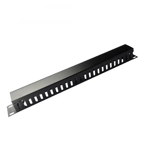 Metal 24 Ports Cable Management Stander 19