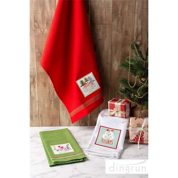 Christmas Holiday Dish Towels Kitchen Towels Hand Towels For Home Gift
