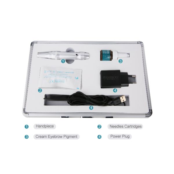 Portable Electric Permanent Makeup Equipment Kits For Tattoo / Eyebrow