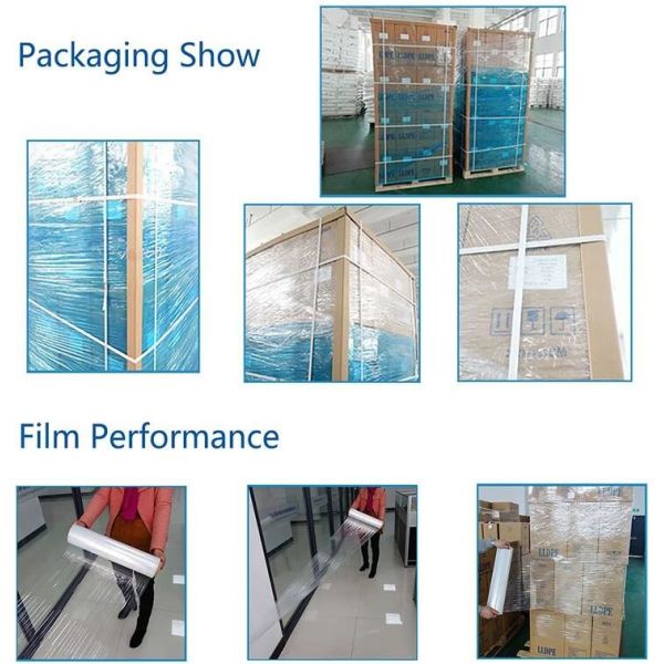 POF Shrink Film For Wrapping Food Products With Fully New Plastic Film LLDPE Wrap, Lay Flat Tubing,Produce Roll, Tube