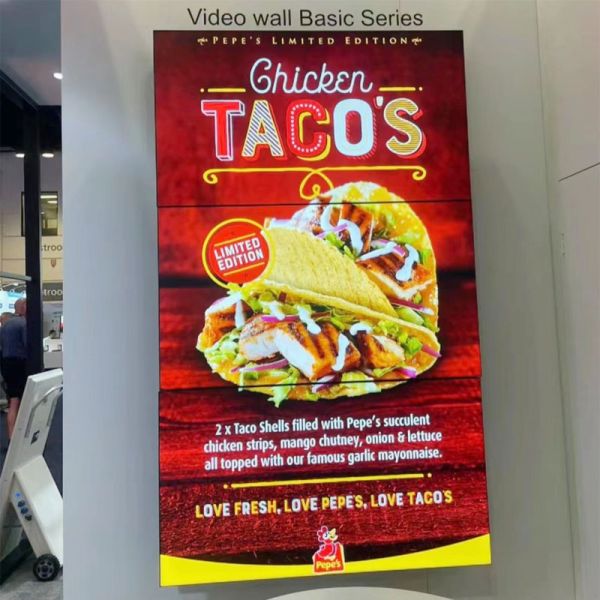 32 Inch 43 Inch Video Wall Digital Signage LED Poster Board Elevator Advertising Screen