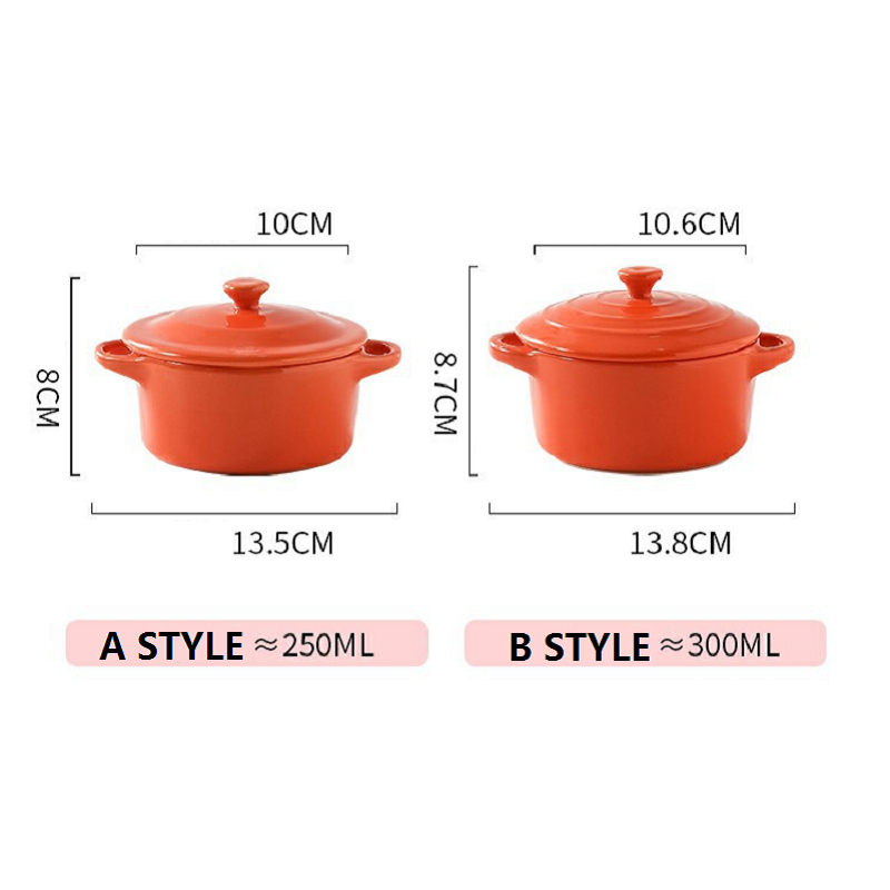 Бак шара печи мини штейнгута керамический для печи торта Creme Brulee