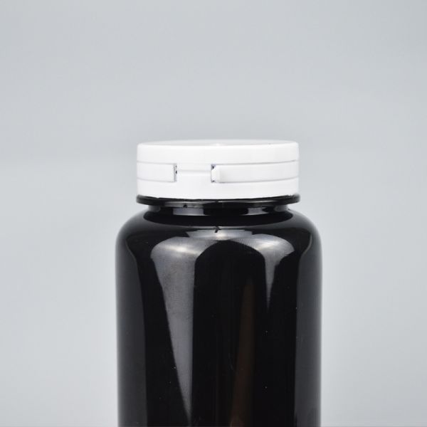 100ml-300ml Child Resistant Pharmaceutical Pill Bottle With Hinge Cap and Easy-pulling Lid for Pharmaceutical Packaging