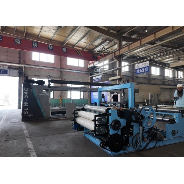 High Output 1600D Wire Mesh Loom Machine Durable Heavy Duty  2.2kw
