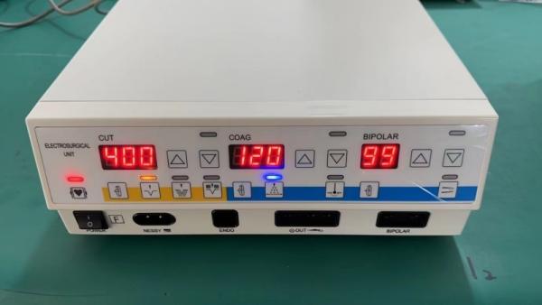 400W High-Frequency Electrosurgical Unit Bipolar & Monopolar Surgical Generator
