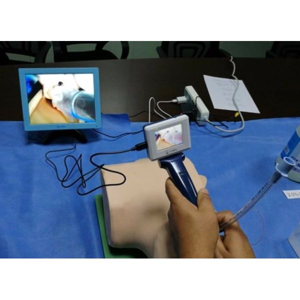 Portable Video Laryngoscope Endotracheal Intubation Teaching And Training Use