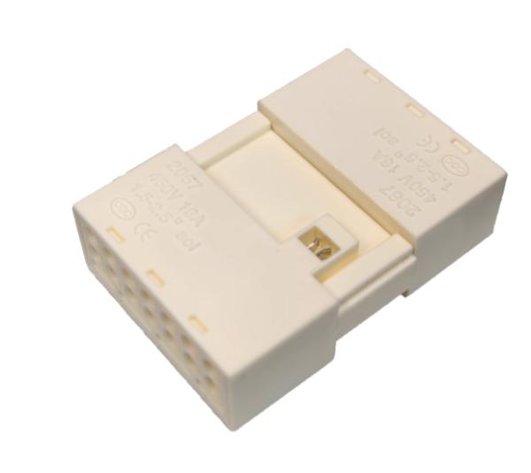 LED Light Connector 5PIN 7PIN 450V 16A White Insert