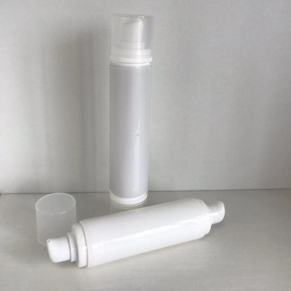 PP Construction Airless Cosmetic Bottle Double Ended Custom Colors (MC-236)