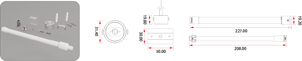 360Degree Beam Angle Round Silicone Flexible LED Neon Tube Light 15W/m 1500LM/M Max 20Meters/piece