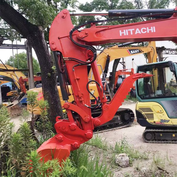 2021 año modelo 5 toneladas de excavadora usada Hitachi ZX50 para la venta activa y original de Japón
