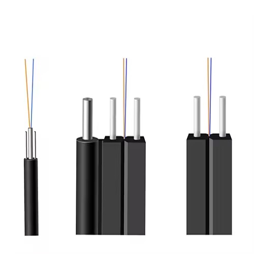 Telecommunication G657a Frp Kfr Drop Indoor Ftth Fiber Optic Cable for Customized Needs