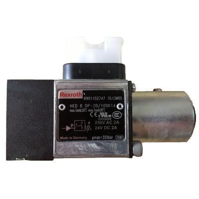 Commutateur de pression Rexroth HED8OP-20 100K14 avec broche hexagonale interne