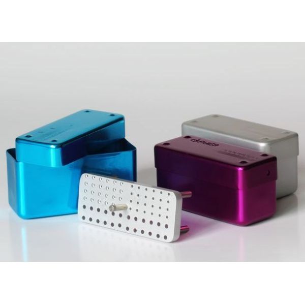 Зубоврачебная коробка обеззараживанием Bur 72 отверстий, Endodontic материалы