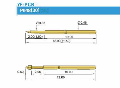 China Supplier ICT test probe P048