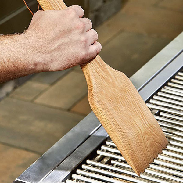 Инструменты и аксессуары БАРБЕКЮ щетинки свободные естественные деревянные жарят шабер