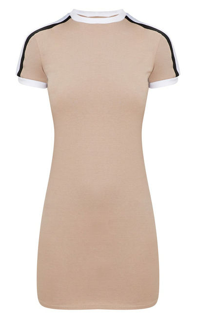 Платье футболки плеча нашивки женщин пристойное каменное тройное с тонким телом