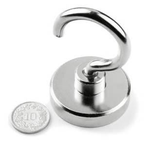 2018 Practical Magnet Strong Powerful Neodymium Heavy Duty Magnetic Hooks, Magnet Hooks
