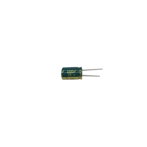 3300UF 25V Industrial Miniature Aluminum Electrolytic Capacitors