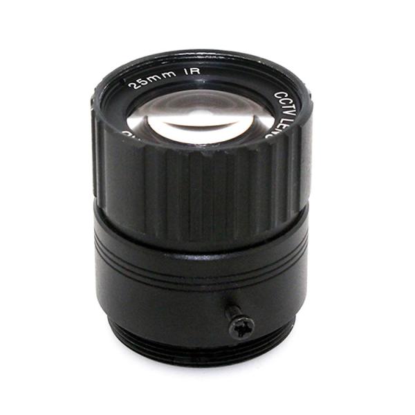 Metal Glass 8.03mm 3MP 14Degree 25mm CS Mount Lenses