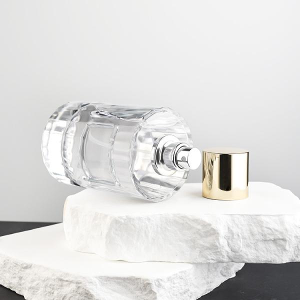 No Spill Perfume Spray Luxury Bottles Magnetic Cap Hot Stamping Printing