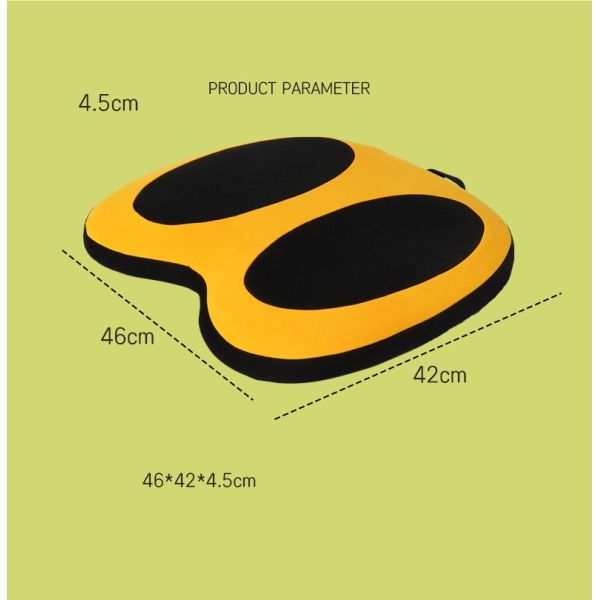 Portable Office Memory Foam Seat Cushion with Gel and Gel Filling Material