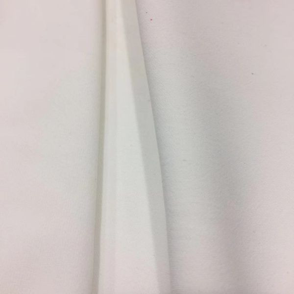 Tejido de estiramiento aburrido para abrigos de mujeres faldas trajes pantalones uniforme 100% poliéster