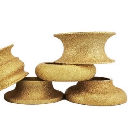 Customized Vacuum Brazed Diamond Grinding Wheel For Hard Material
