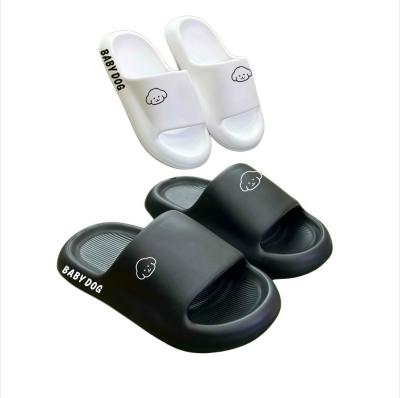 EVA Unisex Cute Dog Print BABY DOG Thick Sole Slide Sandals