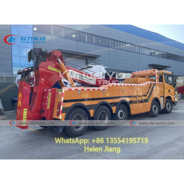 Эвакуатор вредителя спасения дороги Уилера 30T SHACMAN 10x6 16