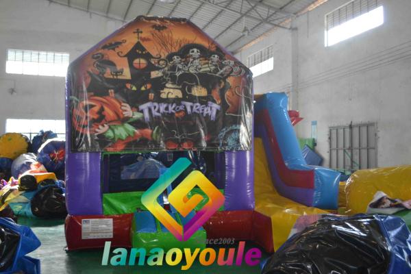 Swimming Pool Inflatable Play Park Bouncer House For Children