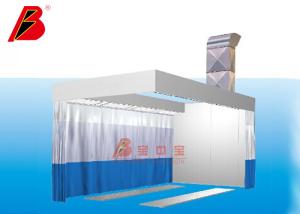 Repair Shop Polished 6.5kw Paint Prep Station With Curtain