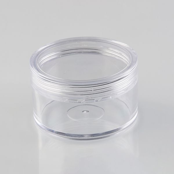 3g 5g Small Capacity Different Types PS Plastic Cream Jar Sample Container Suitable