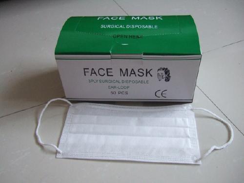 Surgical Safety Protective Disposable Nose Mask , Active Carbon Face Mask Anti Dust