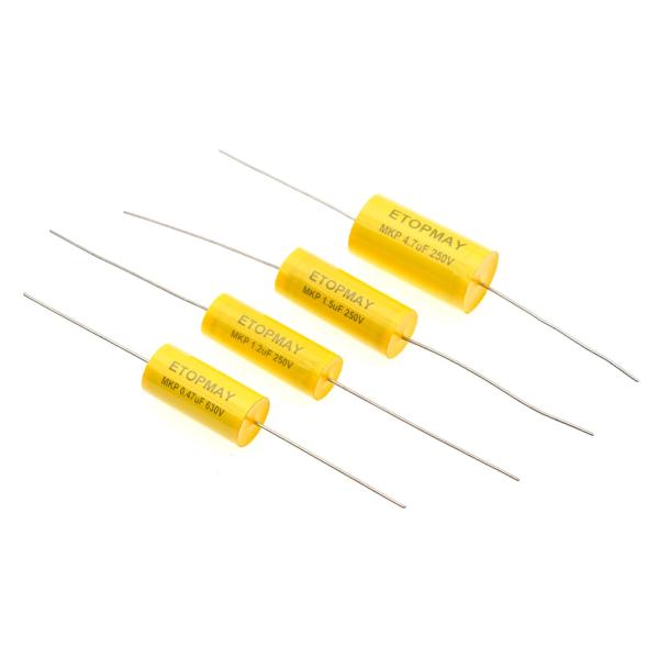 Axial Polyester Audio Film Capacitors For Speaker 1.8uF 250V