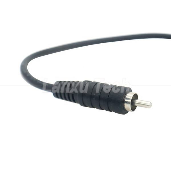 RCA Male to DC 5.5x2.1 5.5x2.5 3.5x1.35mm Female Plug Barrel Jack Pedal 12V DC Power Cable