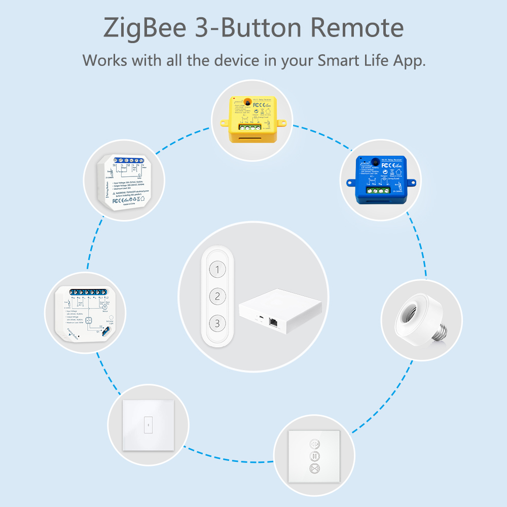 3.0 Wifi wireless connection Tuya Zigbee Smart Gateway Hub Smart home automation hub gateways