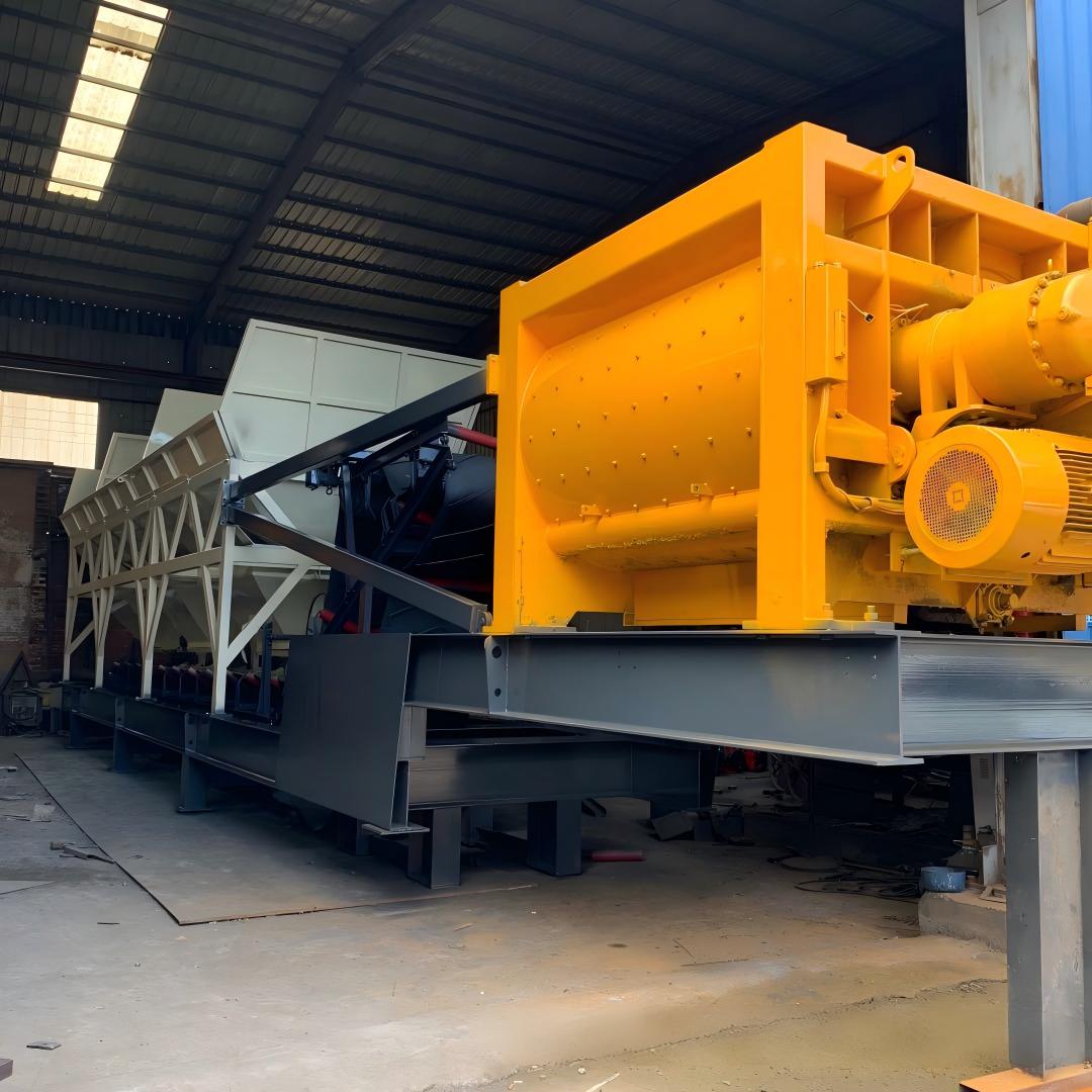 JS Mobile Forced Mixing Plant No Foundation Required Mobile Batching Plant Cement Plant Equipments