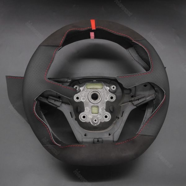 Mewant Genuine Leather and Suede Steering Wheel Cover for Holden Calais Caprice Commodore SS Ute SS interior accessory