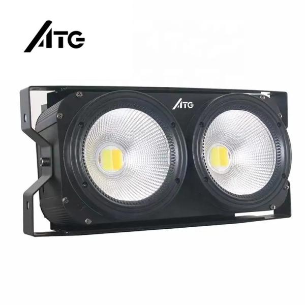 Track Mount ATG 2 Eyes Blinder 2*100W COB Warm White Cool White Par Light for Theater
