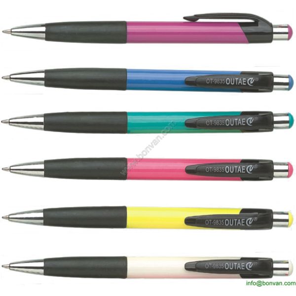 novel plastic banner gift pen,torch plastic flag pen