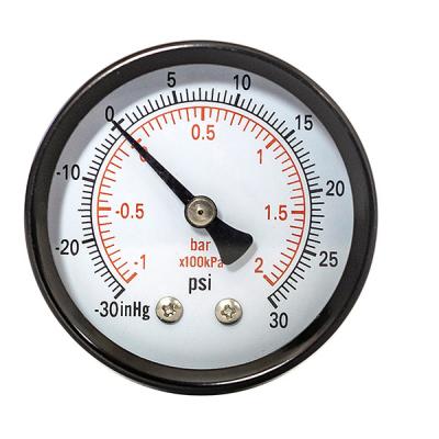 2 barra 38mm calibre de pressão de aço inoxidável 1/4 de um vácuo de 1,5 polegadas NPT