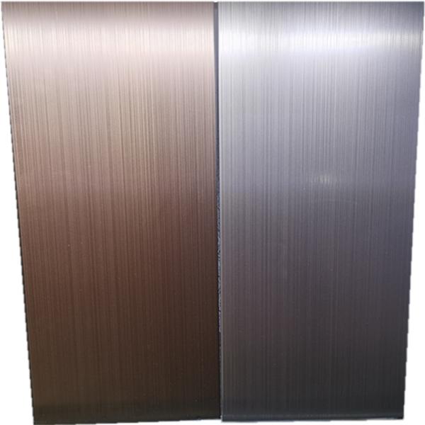 Rose Gold 316LN S31653 1.4429 Color Stainless Steel Plate Sheet 4X8 Aisi