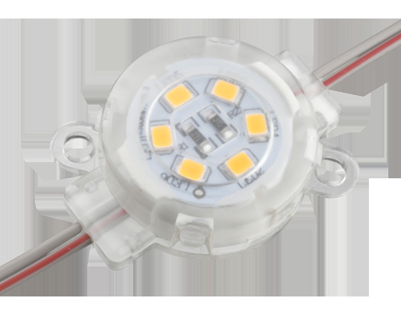 Свет СИД пункта цвета IP67 0.6W Smd2835 DMX512 DC12V 30mm одиночный на открытом воздухе